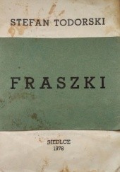 Okładka książki Fraszki Stefan Todorski