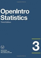 Okładka książki OpenIntro Statistics