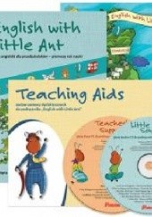 Okładka książki English with Little Ant. Język angielski dla przedszkolaków - pierwszy rok nauki Katarzyna Janiszewska-Gold