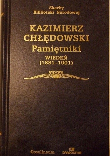 Okładka książki Pamiętniki. Wiedeń (1881-1901) Kazimierz Chłędowski