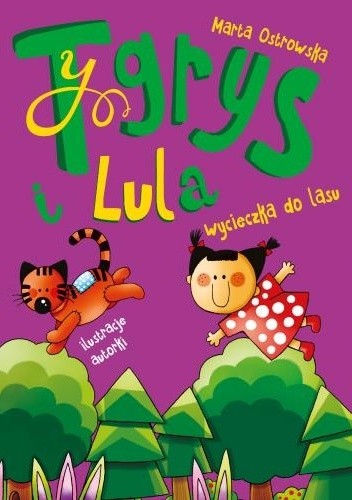 Okładki książek z cyklu Tygrys i Lula
