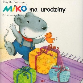 Okładki książek z serii Miko