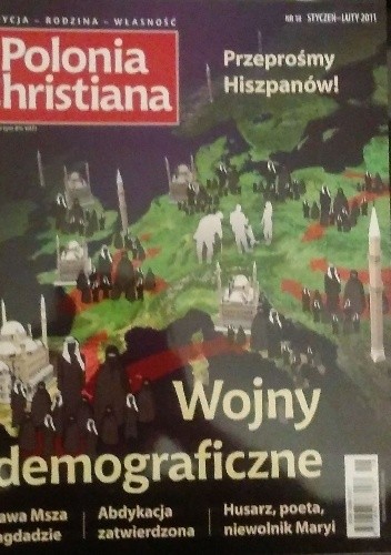 Okładka książki Polonia Christiana, styczeń-luty 2011 praca zbiorowa