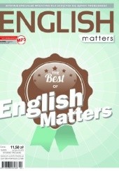 Okładka książki English Matters: Best of English Matters, 13/2015 (Wydanie specjalne)