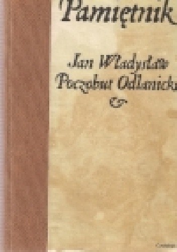 Okładka książki Pamiętnik Jan Władysław Poczobut Odlanicki