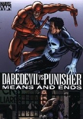 Okładka książki Daredevil vs. Punisher: Means and Ends