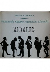 Okładka książki Warszawski Kabaret Artystyczno-Literacki Momus Helena Karwacka