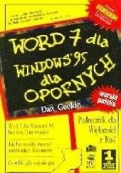 Okładka książki Word 7 dla Windows 95 dla opornych Dan Gookin