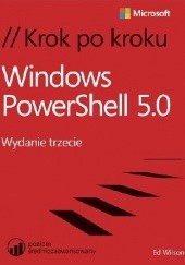 Okładka książki Windows PowerShell 5.0 Krok po kroku