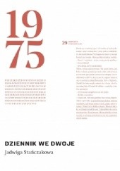 Okładka książki Dziennik we dwoje Jadwiga Stańczakowa
