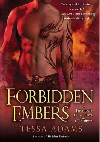 Okładka książki Forbidden Embers Tessa Adams