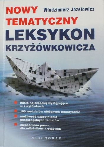 Okładka książki Nowy tematyczny leksykon krzyżówkowicza Włodzimierz Józefowicz