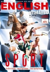 Okładka książki English Matters: Sport, 7/2013 (Wydanie specjalne) Redakcja magazynu English Matters