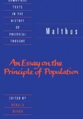 Okładka książki An Essay on the Principle of Population Thomas Robert Malthus