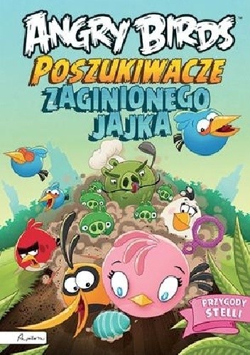 Okładki książek z serii Angry Birds