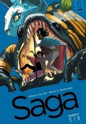 Okładka książki Saga #26 Fiona Staples, Brian K. Vaughan