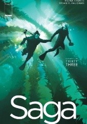Okładka książki Saga #33 Fiona Staples, Brian K. Vaughan