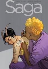 Okładka książki Saga #35 Fiona Staples, Brian K. Vaughan