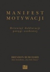 Okładka książki Manifest motywacji Brendon Burchard