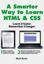 Okładka książki A Smarter Way to Learn HTML & CSS Mark Myers