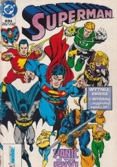 Okładka książki Superman 8/1994 Brett Breeding, Tom Grummett, Dan Jurgens, Jerry Ordway