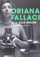 Okładka książki Se il Sole muore Oriana Fallaci