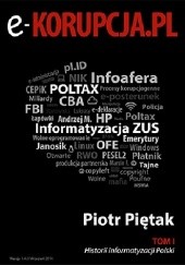 Okładka książki e-korupcja.pl Piotr Piętak