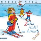 Okładka książki Zuzia jeździ na nartach