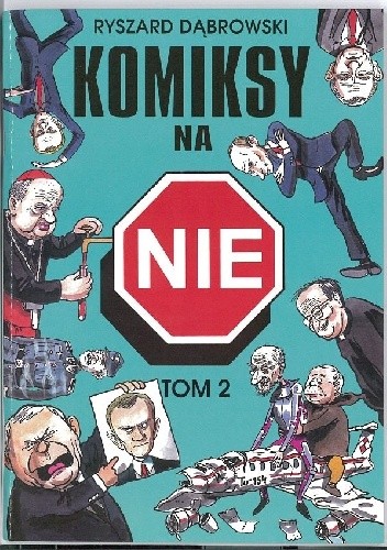 Okładka książki Komiksy na NIE, tom 2 Ryszard Dąbrowski
