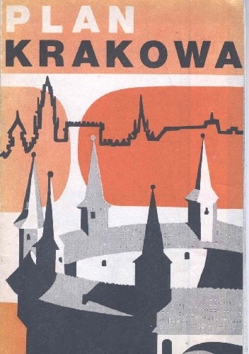 Okładka książki Plan Krakowa praca zbiorowa