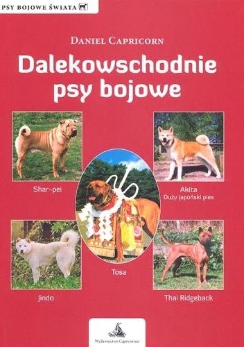 Okładki książek z serii Psy Bojowe Świata