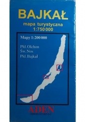 Okładka książki Bajkał. Mapa turystyczna 1:750 000 praca zbiorowa