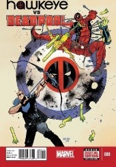 Okładka książki Hawkeye vs. Deadpool #0