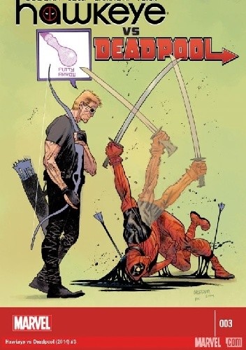 Okładka książki Hawkeye vs. Deadpool #3 Gerry Duggan, Matteo Lolli