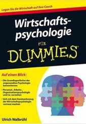 Okładka książki Wirtschaftspsychologie für Dummies Ulrich Walbrühl