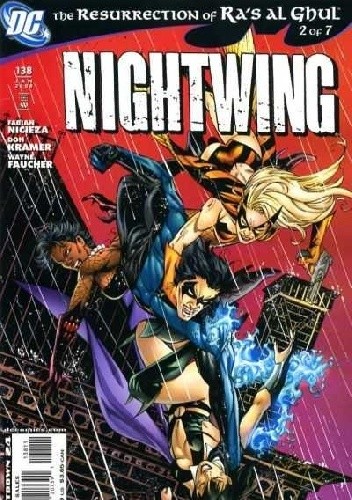 Okładki książek z cyklu Nightwing