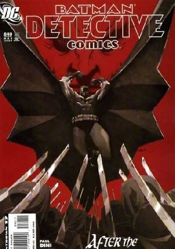 Okładka książki Batman: Detective Comics #840 Paul Dini