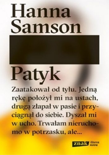 Okładka książki Patyk Hanna Samson