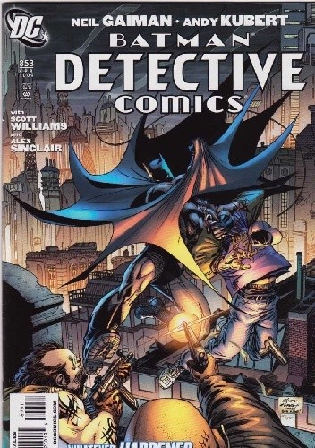 Okładka książki Batman Detective Comics #853 Neil Gaiman, Andy Kubert