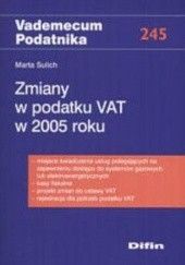 Zmiany w podatku VAT w 2005 roku