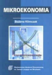 Okładka książki Mikroekonomia Bożena Klimczak