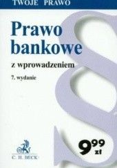 Okładka książki Prawo bankowe z wprowadzeniem Barbara Porzecka