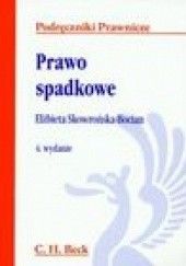Okładka książki Prawo spadkowe Elżbieta Skowrońska-Bocian