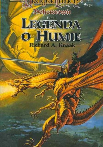 Okładki książek z cyklu Dragonlance: Bohaterowie