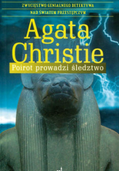 Okładka książki Poirot prowadzi śledztwo Agatha Christie