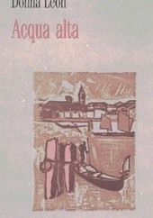 Okładka książki Acqua alta Donna Leon