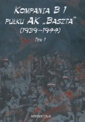 Kompania B 1 Pułku AK „Baszta” (1939–1944). Tom 1