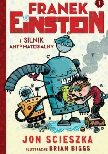Okładki książek z cyklu Franek Einstein