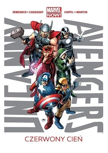 Okładki książek z cyklu Uncanny Avengers