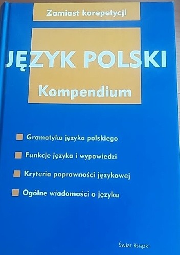 Okładka książki Język polski. Kompedium praca zbiorowa
